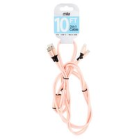 Mila Rose Gold 10 ft 3 in 1 Cable