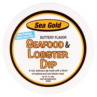 Sea Gold Buttery Flavor Seafood & Lobster Dip, 7 oz