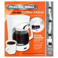 Proctor Silex Durable 12 Cup Coffee Maker