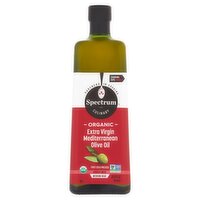 Spectrum Culinary Organic Extra Virgin Mediterranean Olive Oil, 33.8 fl oz