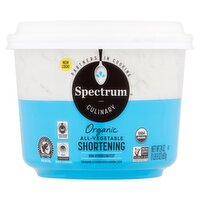 Spectrum Culinary Organic All-Vegetable Shortening, 24 oz