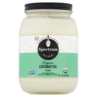 Spectrum Culinary Expeller Pressed Refined Organic Coconut Oil, 29 fl oz