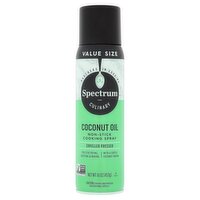 Spectrum Culinary Expeller Pressed Coconut Oil Value Size, 16 oz