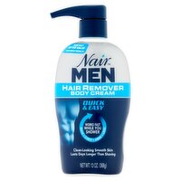 Nair Men Hair Remover Body Cream, 13 oz