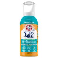 Arm & Hammer Simply Saline Extra Strength Plus with Calming Eucalyptus Nasal Mist, 4.6 oz