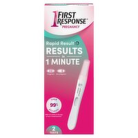 First Response Rapid Result Pregnancy Tests, 2 count