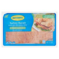 Butterball Lower Sodium Turkey Bacon, 12 oz, 12 Ounce