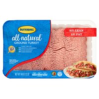 Butterball All Natural Ground Turkey, 48 oz, 48 Ounce