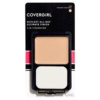 Covergirl Outlast All-Day Ultimate Finish 420 Creamy Natural 3-in-1 Foundation, 11 g