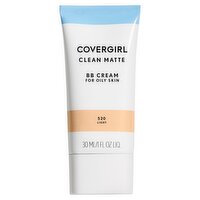 Covergirl Clean Matte 520 Light BB Cream for Oily Skin, 1 fl oz liq