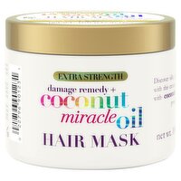 Ogx Extra Strength Damage Remedy + Coconut Miracle Oil Hair Mask, 6 oz