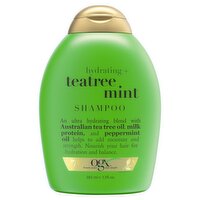 Ogx Hydrating + Teatree Mint Shampoo, 13 fl oz