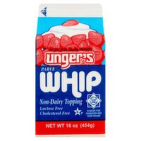 Unger's Non-Dairy Topping Whip, 16 oz