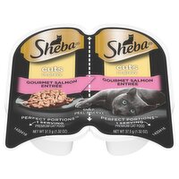 Sheba Perfect Portion Gourmet Salmon Entrée Premium Cat Food, 1.32 oz, 2.64 Ounce