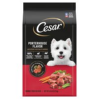 Cesar Porterhouse Flavor and Spring Vegetables Garnish Gourmet Food for Dogs, 5.0 lb