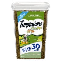 Temptations MixUps Catnip Fever Chicken, Catnip & Cheese Flavors Treats for Cats, 30 oz