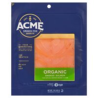 Acme Smoked Fish Organic Smoked Salmon, 3 oz