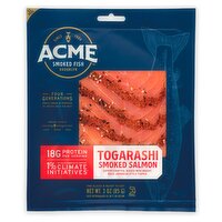 ACME Togarashi Pre-Sliced Smoked Salmon, 3 oz