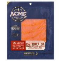 Acme Smoked Fish Scottish-Style Double-Smoked Salmon, 4 oz