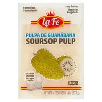 La Fe Soursop Pulp, 14 oz