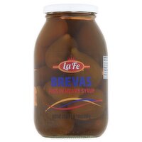 La Fe Brevas Figs in Heavy Syrup, 28 oz