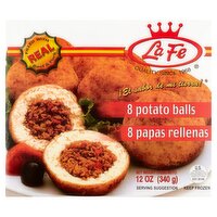 La Fe Potato Balls, 8 count, 12 oz