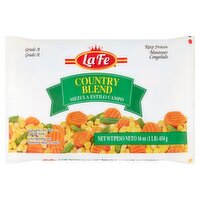 La Fe Country Blend Mixed Vegetables, 16 oz, 16 Ounce