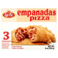 La Fe Pizza Empanadas, 3 count, 9 oz