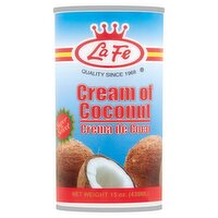 La Fe Cream of Coconut, 15 oz