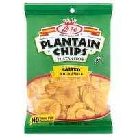 La Fe Salted Plantain Chips, 3 oz