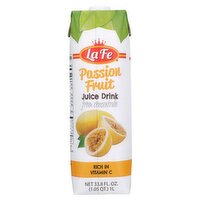 La Fe Passion Fruit Juice Drink, 33.8 fl oz