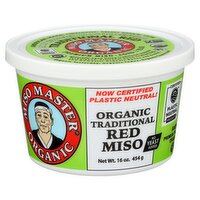 Miso Master Organic Traditional Red Miso, 16 oz