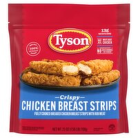 Tyson Crispy Chicken Breast Strips, 25 oz, 25 Ounce