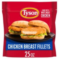 Tyson Chicken Breast Fillets, 25 oz