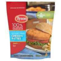 Tyson Fully Cooked & Breaded Chicken Patties, 26 oz, 26 Ounce