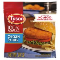 Tyson Fully Cooked & Breaded Chicken Patties, 26 oz