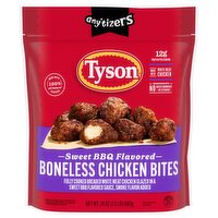 Tyson Any'tizers Sweet BBQ Flavored Boneless Chicken Bites, 24 oz