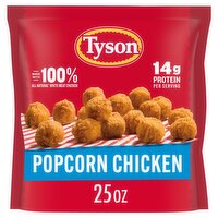 Tyson Popcorn Chicken, 25 oz