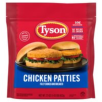 Tyson Fully Cooked & Breaded Chicken Patties, 23 oz, 23 Ounce