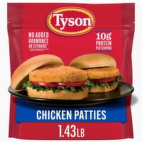 Tyson Fully Cooked & Breaded Chicken Patties, 23 oz