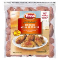 Tyson All Natural Uncooked Chicken Wing Sections, 64 oz, 64 Ounce