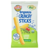 Earth's Best Organic Garden Veggie Crunchy Sticks Teething Snack 6 m+ ages, 0.56 oz