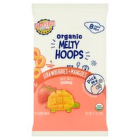 Earth's Best Organic Strawberries + Mangoes Puffed Corn Snack Baby Food, Ages 8 m+, 0.7 oz