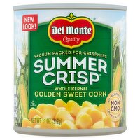 Del Monte Summer Crisp Whole Kernel Golden Sweet Corn, 11 oz, 11 Ounce