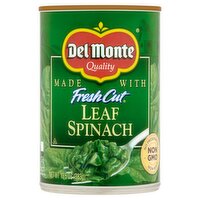 Del Monte Del Monte Fresh Cut Leaf Spinach, 13.5 oz, 13.5 Ounce 