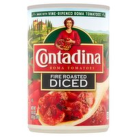 Contadina Fire Roasted Diced Roma Tomatoes, 14.5 oz