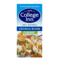 College Inn 40% Less Sodium Chicken Broth, 32 oz, 32 Ounce