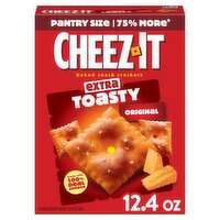 Cheez-It Extra Toasty Original Baked Snack Crackers Pantry Size, 12.4 oz