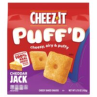 Cheez-It Puff'd Cheddar Jack Cheesy Baked Snacks, 5.75 oz