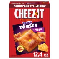 Cheez-It Extra Toasty Cheddar Jack Baked Snack Crackers, 12.4 oz